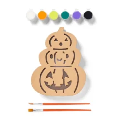 Halloween Craft Lit Paperboard Pumpkins Painting Kit - Mondo Llama™ -Mondo Llama Shop GUEST bf97b99f 4c8d 487a 9483 fa787f60307d