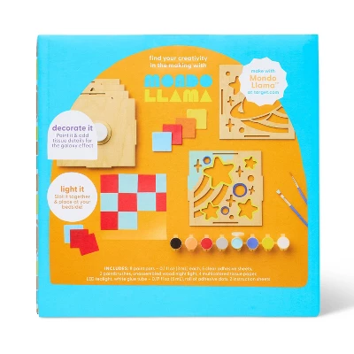 Space Lantern Decoupage And Painting Craft Kit- Mondo Llama™ 2 Space Lantern Decoupage And Painting Craft Kit- Mondo Llama™ - Image 2