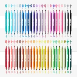 48ct Dual-Tip Brush Marker Set In Plastic Case - Mondo Llama™ -Mondo Llama Shop GUEST c35d791f 7488 4e9a 98ff 6202844a3863