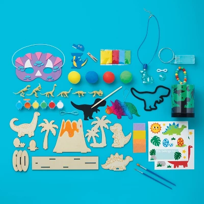 Summer Craft 15" Dinosaur Activity Kit Case - Mondo Llama™ 2 Summer Craft 15" Dinosaur Activity Kit Case - Mondo Llama™ - Image 2