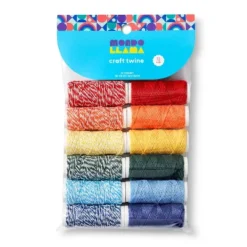 12ct Craft Twine - Mondo Llama™: Multicolor Cotton Yarn String, Thin Ribbon, 30ft Length, 12 Pack -Mondo Llama Shop GUEST caaea992 a3b5 447d bc91 41ae39bdbb86