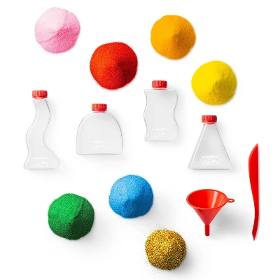 Create-Your-Own Sand Art Kit - Mondo Llama™: DIY Sand Designs & Decoration In Jars, 13 Pieces, Ages 6+ 1 Create-Your-Own Sand Art Kit - Mondo Llama™: DIY Sand Designs & Decoration In Jars, 13 Pieces, Ages 6+