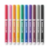 10ct Washable Markers Fine Tip Classic Colors - Mondo Llama™