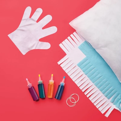 Tie-Dye Jersey Tied Pillow Craft Kit- Mondo Llama™ 2 Tie-Dye Jersey Tied Pillow Craft Kit- Mondo Llama™ - Image 2