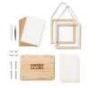 Floral Press With Frame Wood Craft Kit - Mondo Llama™: Flower Drying & Pressing Kit, Nature Art, Non-Toxic, Adult Craft