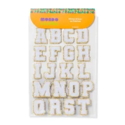 26ct White Adhesive Letter Patches - Mondo Llama™ -Mondo Llama Shop GUEST df3c7f28 321a 4a87 917f eab2dbe0cdfb