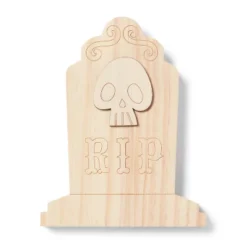 Halloween Craft Skull Headstone Wood Base - Mondo Llama™ -Mondo Llama Shop GUEST e25c2810 9d7a 4701 84bd 79302f918026