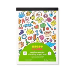 9"x12" Medium Weight Drawing Paper Pad - Mondo Llama™: Sketch Pad For Kids, 40 Sheets, Uncoated, Glue Binding -Mondo Llama Shop GUEST e8053e6f 75d5 4f82 bc87 4ed6ed8ec24a