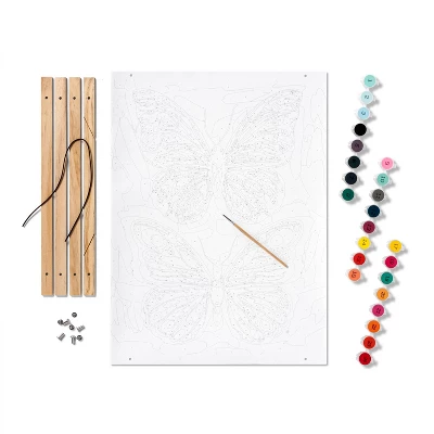 Paint By Number Kit Butterfly - Mondo Llama™ 1 Paint By Number Kit Butterfly - Mondo Llama™