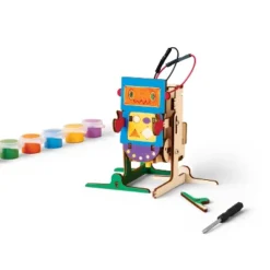 Create-Your-Own Wood Walking Robot Kit - Mondo Llama™: DIY Science Craft With Paint & Brush, Ages 14+, Requires 2 AA Batteries -Mondo Llama Shop GUEST f6015c8f 9b0a 4605 8028 b51131bad434