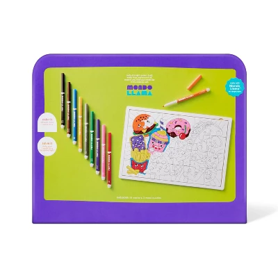 3ct Color-Your-Own Puzzles Craft Kit - Mondo Llama™ 3 3ct Color-Your-Own Puzzles Craft Kit - Mondo Llama™ - Image 3