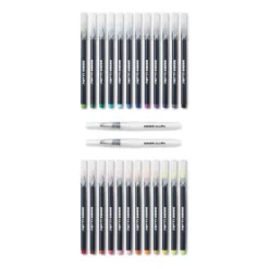 26pc Watercolor Brush Pens And Blending Brushes - Mondo Llama™