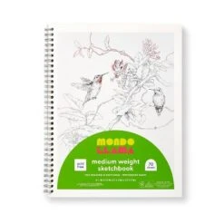 8.5"x11" Medium Weight Sketchbook - Mondo Llama™: Twin-Wire, Acid-Free, Soft Cover, 70 Pages, -Mondo Llama Shop GUEST fe27a460 13b5 48c7 b1aa f939d8367529
